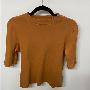 Anthropologie Brown Turtleneck Sweater
